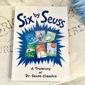 Dr Seuss, Six By Seuss Book, A Collection Of 6 Books, Including One Discontiuned